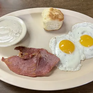 Ham breakfast