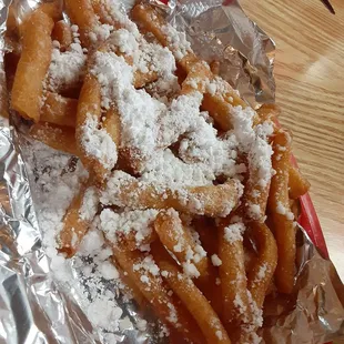 Do NOT miss the Funnel Cake Fires! They are out of this world delicious