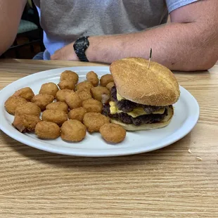 Double bacon cheeseburger