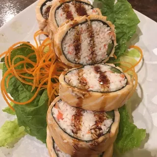Baked Salmon Roll
