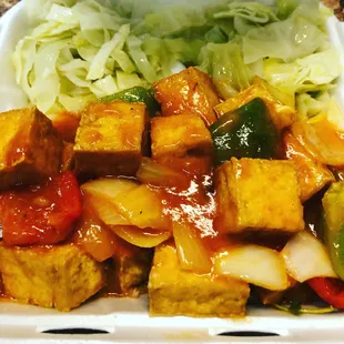 Brown Stewed Tofu!