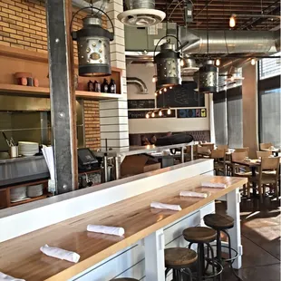 5 restaurants plus olive and vinegar store. Plus you ride the street car and get an all day pass!!!