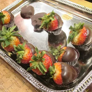 Chocolate Dipped Strawberries.