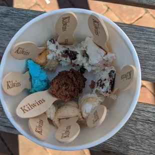 Kilwins ice cream tastings