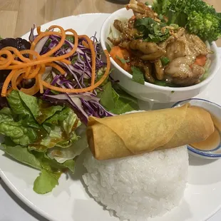 Garlic Chicken Lunch Special