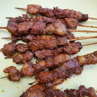 Lamb Skewers/烤羊肉小串 (10) (Charcoal BBQ)