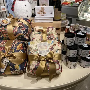 a variety of packaged goods