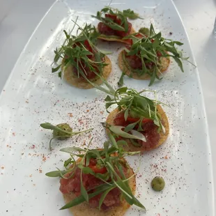 Tuna Tostadas