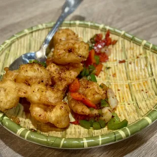 H21. Salt and Pepper Prawn (half-eaten)