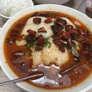 LS11. / Spicy Fish Fillet in Flaming Red Oil(L)