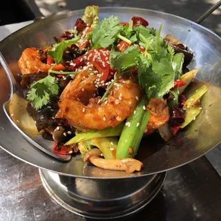 F6. / Griddle Prawns