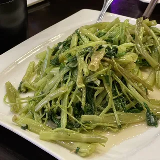I10. / Chinese Black Mushroom w/ Bok Choy