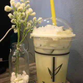 Hot Matcha Latte Milk Tea