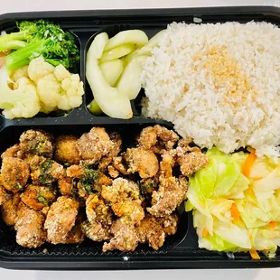 Fried Chicken Rice Meal