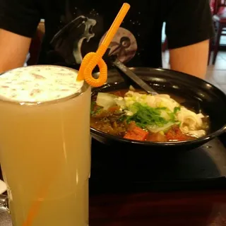 Fresh Lemon Juice with Honey