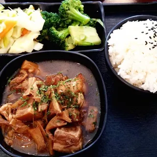 Beef Stew Rice Meal