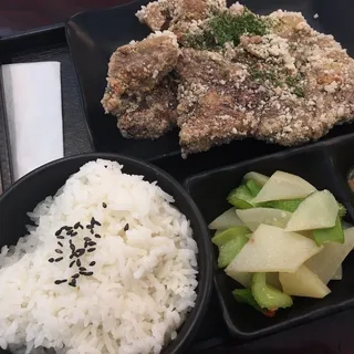 Fried Pork Chop Rice Meal