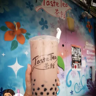 Large fruity pebbles.  My big boy buying his own boba lol