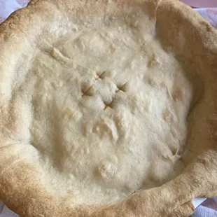 Our delicious King Chicken Ranch pie!  My husband loved it.  :)