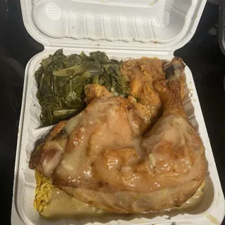 Baked Chicken Platter