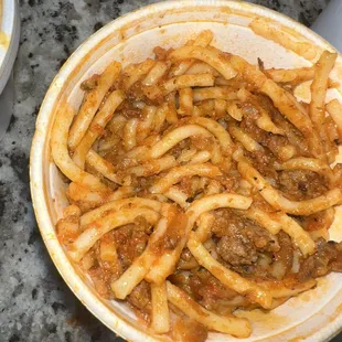 Spaghetti with Meat