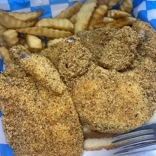 food, seafood, fish, fish and chips