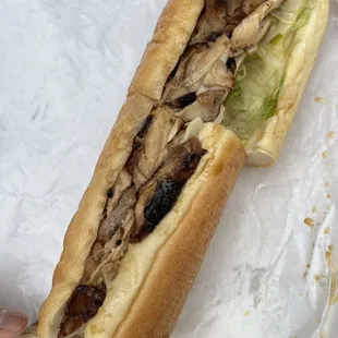 Teriyaki Chicken Sub Sandwich