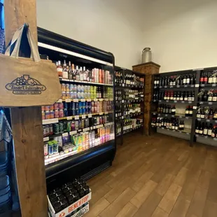 Beer &amp; wine selection