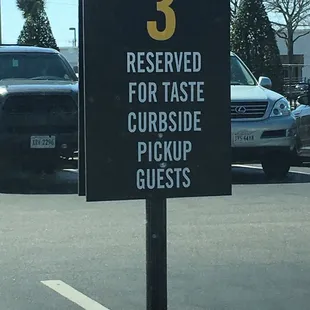 Curbside pick up is awesome