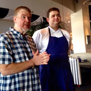 Chef Patrick Evans-Hylton &amp; Chef from Catch 31.