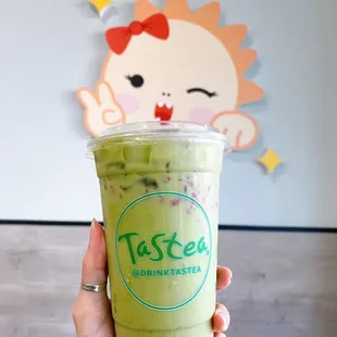 Matcha strawberry