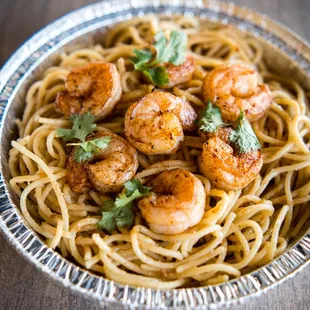 Shrimp Garlic Noodles