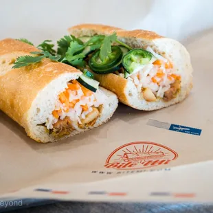 Grilled Chicken Banh Mi
