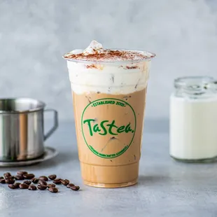 House Special Coffee: Well balanced slow drip coffee with sea foam and a hint of hazelnut