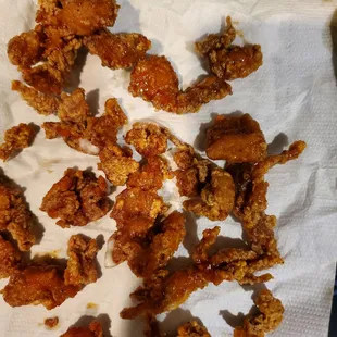 What are these tiny, crispy pieces??