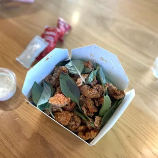 Karate Chicken, 9/10 with ranch