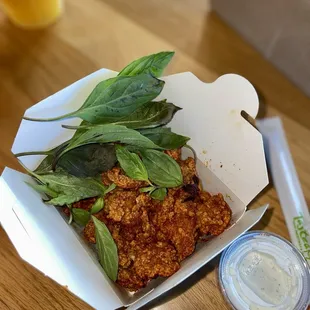 Karate Chicken, way smaller portions now - April 2024