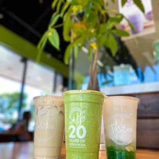 Winter Melon Green Milk Tea