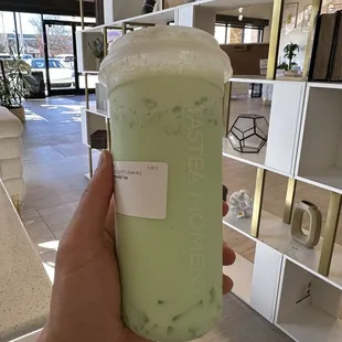 Honeydew Milk Tea