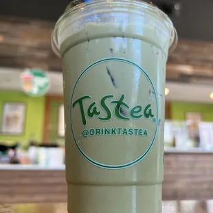 Matcha Coffee. Very good