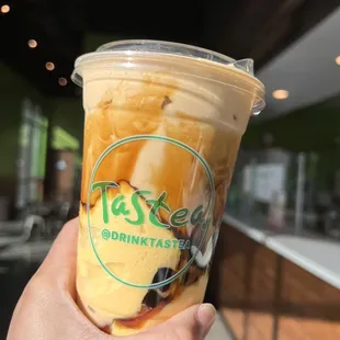 Tiger milk tea