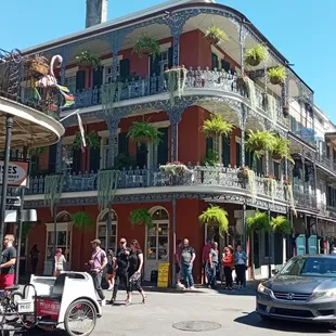 Most photographed iconic corner building (New Orleans Fat Tuesday Food Tour of the French Quarter | September 2022 | Guide: Roger)