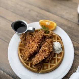 Fried Chicken &amp; Waffles