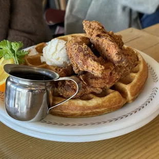Chicken &amp; Waffles