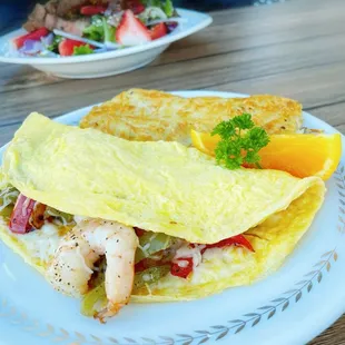 Shrimp Omelet