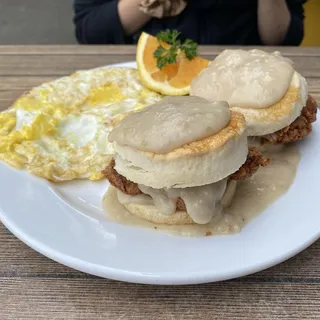 Chicken Fried Biscuits