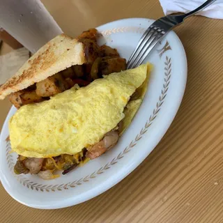 Shrimp Omelet