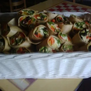 Grilled Veggie Wraps