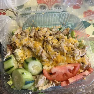 Rotisserie chicken salad