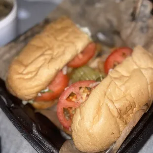 Shrimp Po'Boy....yessssssssss, highly recommended.